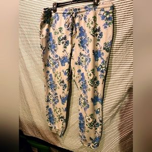 Ladies Floral Pant-Lauren Conrad-XXL